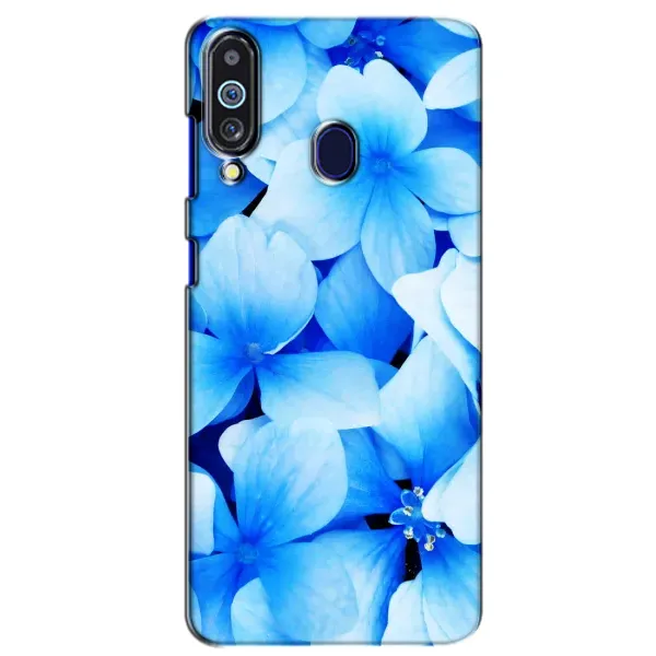 Чехол с рисунком «Синие цветы» для Samsung Galaxy M40 Чехол с рисунком «Синие цветы» для Samsung Galaxy M40