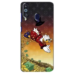 Силиконовый чехол для Samsung Galaxy M40 (Скрудж Луи Виттон)