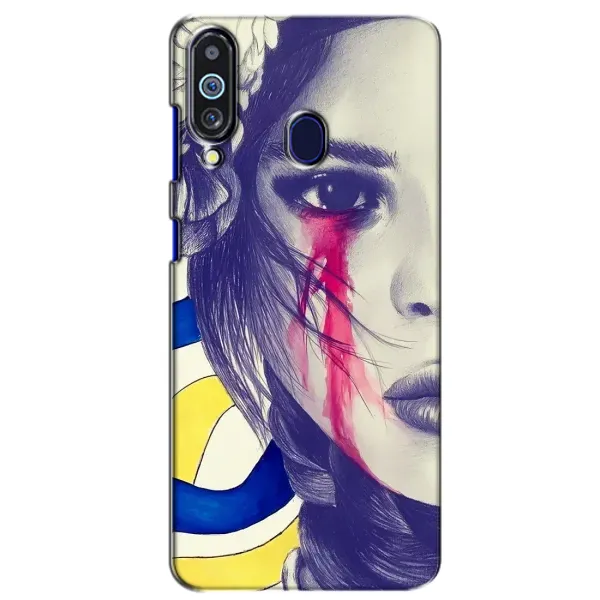 Чехол с рисунком «Слезы Украины» для Samsung Galaxy M40 Чехол с рисунком «Слезы Украины» для Samsung Galaxy M40