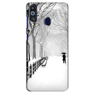 Чохли на Новий Рік Samsung Galaxy M40 (Снігом замело)