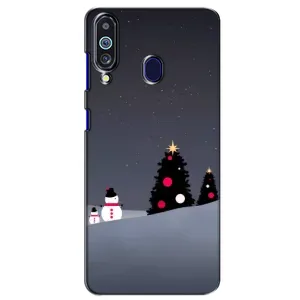 Чохли на Новий Рік Samsung Galaxy M40 (Сніговички)