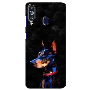 Бампер для Samsung Galaxy M40 с картинкой "Песики" (Собака Мопс)