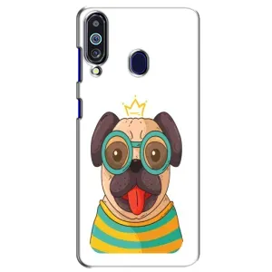 Бампер для Samsung Galaxy M40 с картинкой "Песики" (Собака Король)
