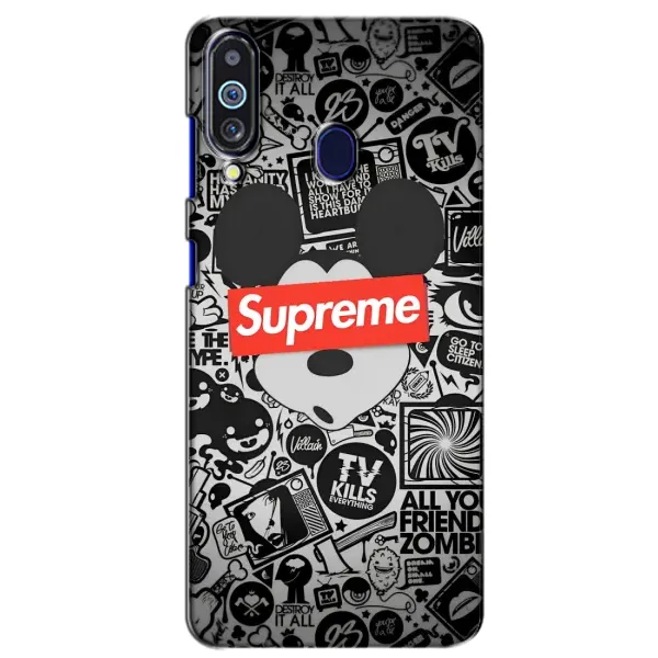 Чехол с рисунком «Supreme Маус» для Samsung Galaxy M40 Чехол с рисунком «Supreme Маус» для Samsung Galaxy M40