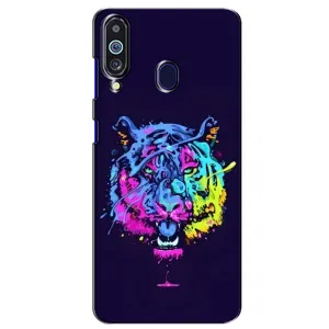 Силіконовий бампер з картинкою звірів для Samsung Galaxy M40 (Тигр-Арт)