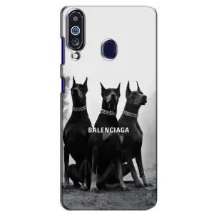 Чехол ДОБЕРМАН для Samsung Galaxy M40 (Три добермана)