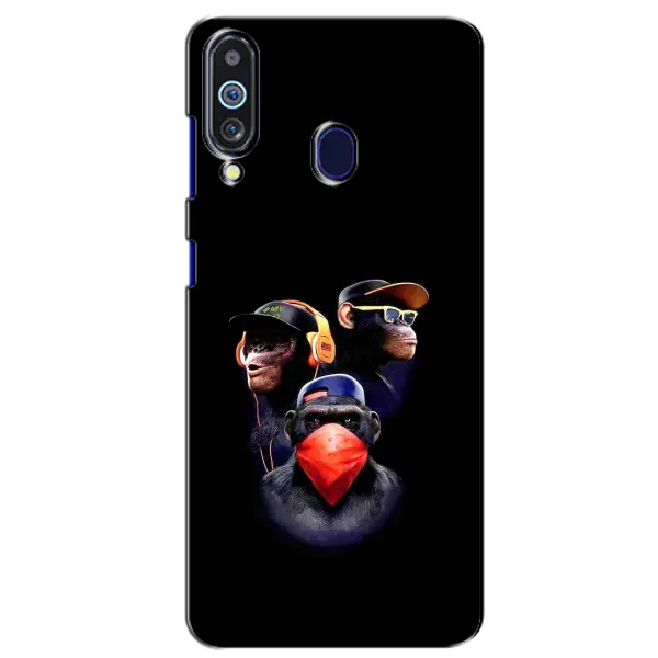 Чехол с рисунком «Три обезьяны» для Samsung Galaxy M40 Чехол с рисунком «Три обезьяны» для Samsung Galaxy M40