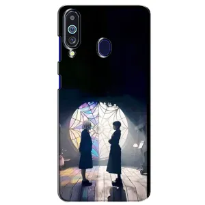 Чехлы с принтом Уэнсдей на Samsung Galaxy M40 (Уэнсдей и Энди)