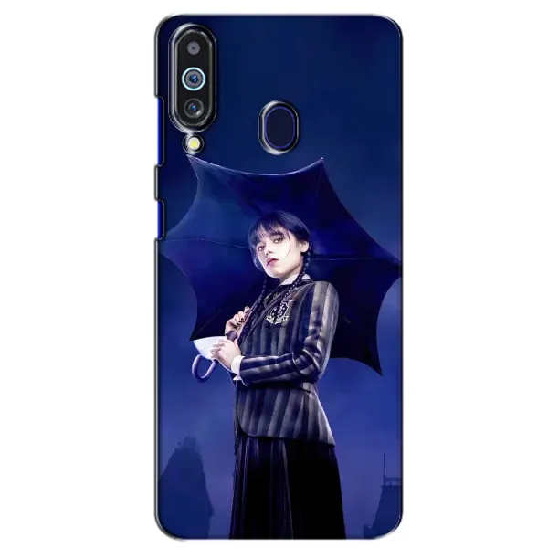 Чехол с рисунком «Уэнсдей с зонтом» для Samsung Galaxy M40 Чехол с рисунком «Уэнсдей с зонтом» для Samsung Galaxy M40
