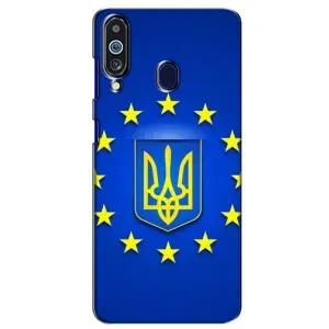 Чехол с Украинской символикой на Самсунг М40 (Украина это Европа)