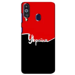 Чехлы УПА (Красно-Чёрный) на Samsung Galaxy M40 (Украина УПА)