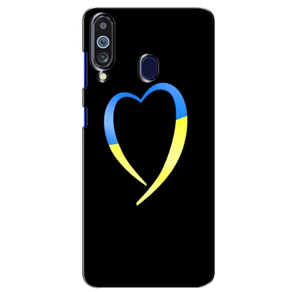 Чехол с рисунком «Украинское сердце» для Samsung Galaxy M40 Чехол с рисунком «Украинское сердце» для Samsung Galaxy M40