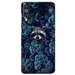 Силиконовый Чехол с Енотами на Samsung Galaxy M40 (В цветах)