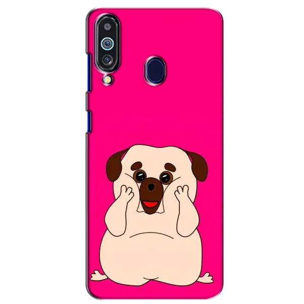 Чехол с рисунком «Веселый Мопсик» для Samsung Galaxy M40 Чехол с рисунком «Веселый Мопсик» для Samsung Galaxy M40