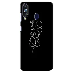 Силиконовые Чехлы Любимому человеку для Samsung Galaxy M40 (Влюбленная пара)