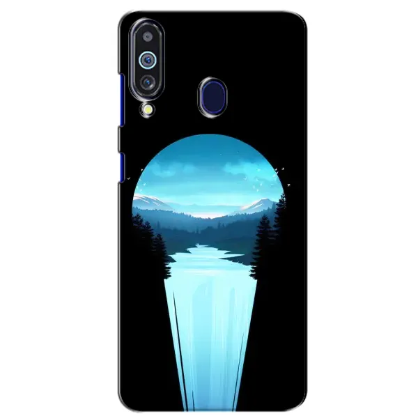 Чехол с рисунком «Синий Водопад» для Samsung Galaxy M40 Чехол с рисунком «Синий Водопад» для Samsung Galaxy M40