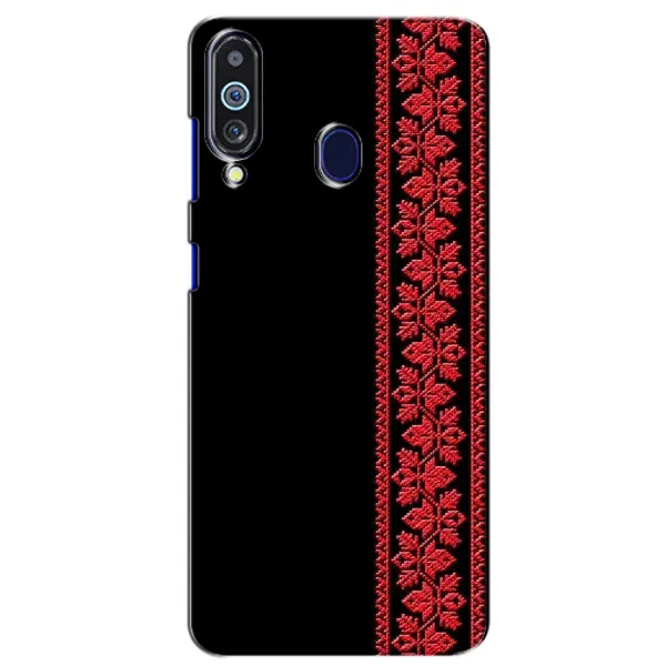 Чехол с рисунком «Вышиванка на черном» для Samsung Galaxy M40 Чехол с рисунком «Вышиванка на черном» для Samsung Galaxy M40