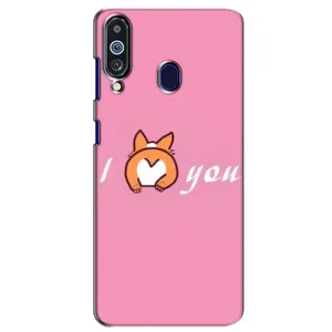 Силиконовые Чехлы Любимому человеку для Samsung Galaxy M40 (Я тебя люблю)