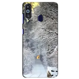Чохли на Новий Рік Samsung Galaxy M40 (Хурделиця)