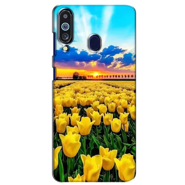 Чехол с рисунком «Желтые тюльпаны» для Samsung Galaxy M40 Чехол с рисунком «Желтые тюльпаны» для Samsung Galaxy M40