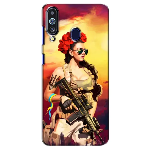 Чехол с рисунком «Женщина солдат» для Samsung Galaxy M40 Чехол с рисунком «Женщина солдат» для Samsung Galaxy M40