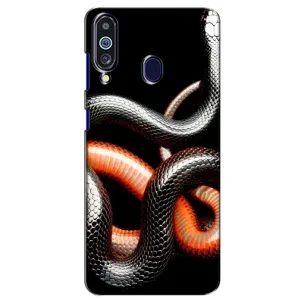 Чохли з зображенням різних тварин на Samsung Galaxy M40 (Змія)
