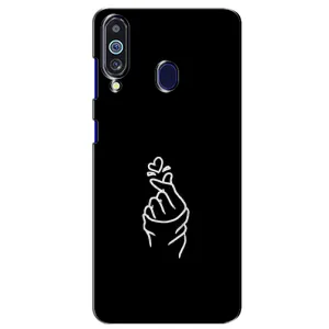Чехлы (Знак сердечка) на Samsung Galaxy M40 (Знак Сердечка)
