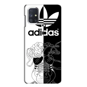 Чохол с стилі "Адідас" для Самсунг Галаксі М51 (Adidas шнурки)