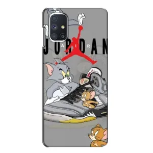 Силіконовый Чохол Nike Air Jordan на Самсунг Галаксі М51 (Air Jordan)