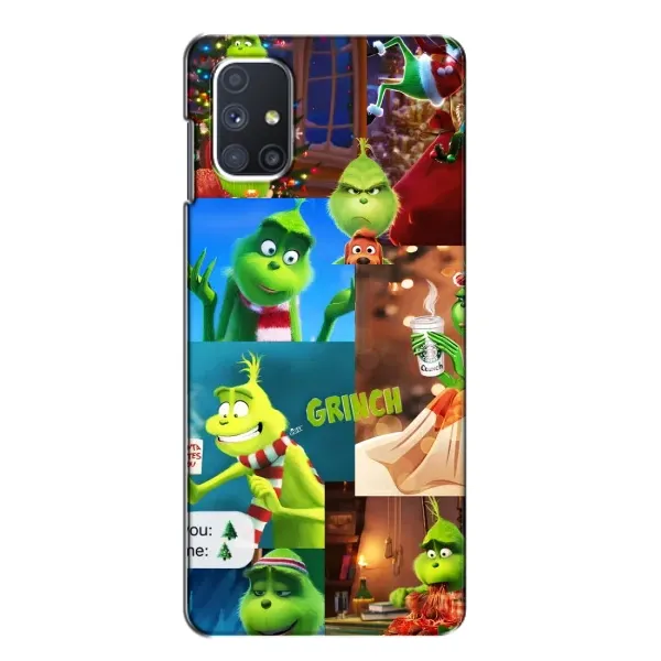Чехол с рисунком «Арт Гринч» для Samsung Galaxy M51 Чехол с рисунком «Арт Гринч» для Samsung Galaxy M51