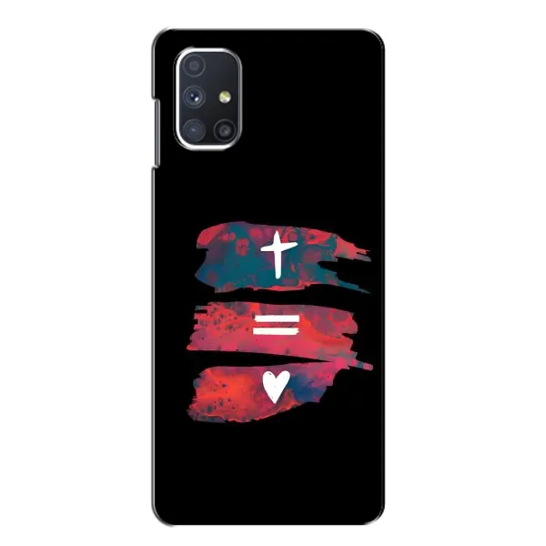 Чехол с рисунком «Атрибутика» для Samsung Galaxy M51 Чехол с рисунком «Атрибутика» для Samsung Galaxy M51