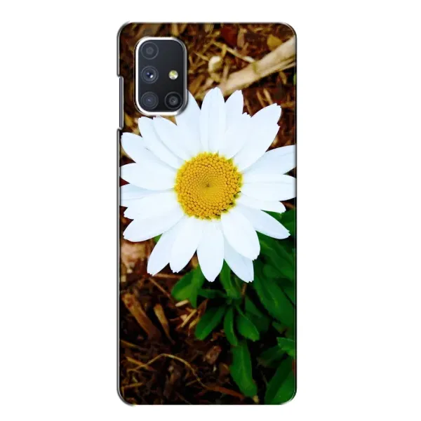 Чехол с рисунком «Белая ромашка» для Samsung Galaxy M51 Чехол с рисунком «Белая ромашка» для Samsung Galaxy M51