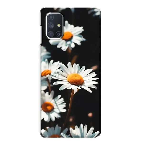 Чехол с рисунком «Белые ромашки» для Samsung Galaxy M51 Чехол с рисунком «Белые ромашки» для Samsung Galaxy M51