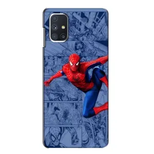 Силиконовый Чехол для Samsung Galaxy M51 (Человек Паук)