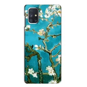 Чехол с принтом САКУРЫ на Samsung Galaxy M51 (Цветение Сакуры)