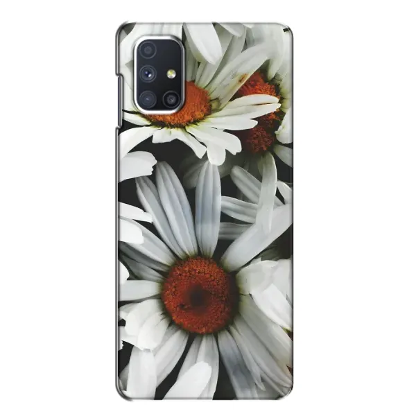 Чехол с рисунком «Цветы Ромашки» для Samsung Galaxy M51 Чехол с рисунком «Цветы Ромашки» для Samsung Galaxy M51