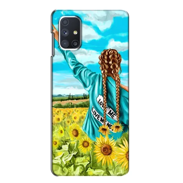 Чехол с рисунком «Девушка на поле» для Samsung Galaxy M51 Чехол с рисунком «Девушка на поле» для Samsung Galaxy M51