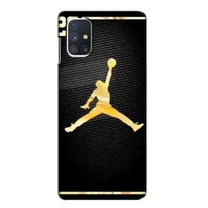 Силіконовый Чохол Nike Air Jordan на Самсунг Галаксі М51 (Джордан 23)
