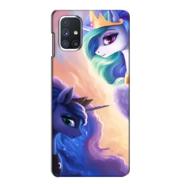 Чехол с рисунком «Единорожки на тучках» для Samsung Galaxy M51 Чехол с рисунком «Единорожки на тучках» для Samsung Galaxy M51