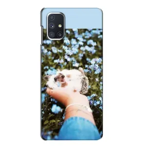 Чохли з зображенням різних тварин на Samsung Galaxy M51 (Їжачок в руці)