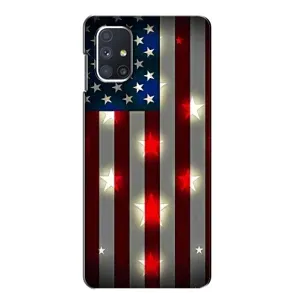 Чохол Прапор USA для Samsung Galaxy M51 (Прапор США 2)