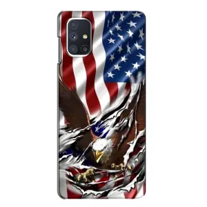 Чохол Прапор USA для Samsung Galaxy M51 (Прапор USA)