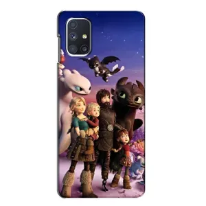 Чехол дракон Беззубик для Samsung Galaxy M51 (Герои дракона)