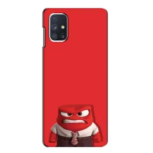 Чехол Головоломка для Samsung Galaxy M51 - (AlphaPrint) (Гнев)