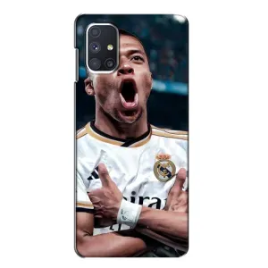 Чехол (TPU) с Футболистом на Samsung Galaxy M51 (Гол Мбаппе)
