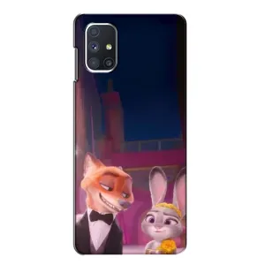Силиконовый чехол с принтом Зоотрополіс для Samsung Galaxy M51 (Главные герои)