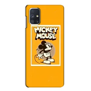 Чехлы с принтом Микки Маус на Samsung Galaxy M51 (Испуганный Микки)