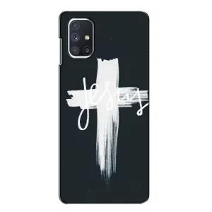 Чохли для Самсунг Галаксі М51 (Хрест Ісуса) (Jesus)