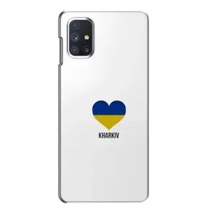Чехлы силиконовые (Город Харьков) на Самсунг Галакси М51 (Kharkiv)