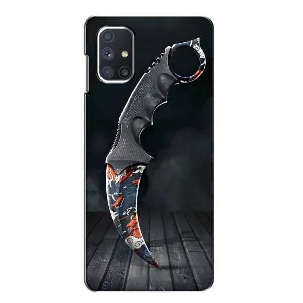 Чехол с рисунком «Кинжал КС ГО» для Samsung Galaxy M51 Чехол с рисунком «Кинжал КС ГО» для Samsung Galaxy M51